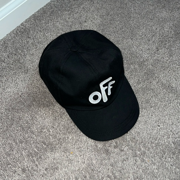 Kids off-whitete baseball cap